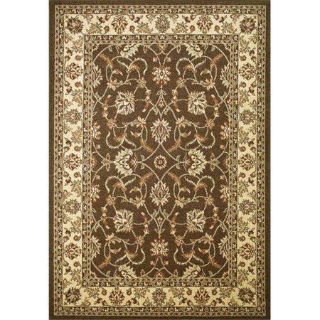 CONCORD GLOBAL 7 ft. 10 in. x 10 ft. 6 in.Chester Sultan - Brown 97587